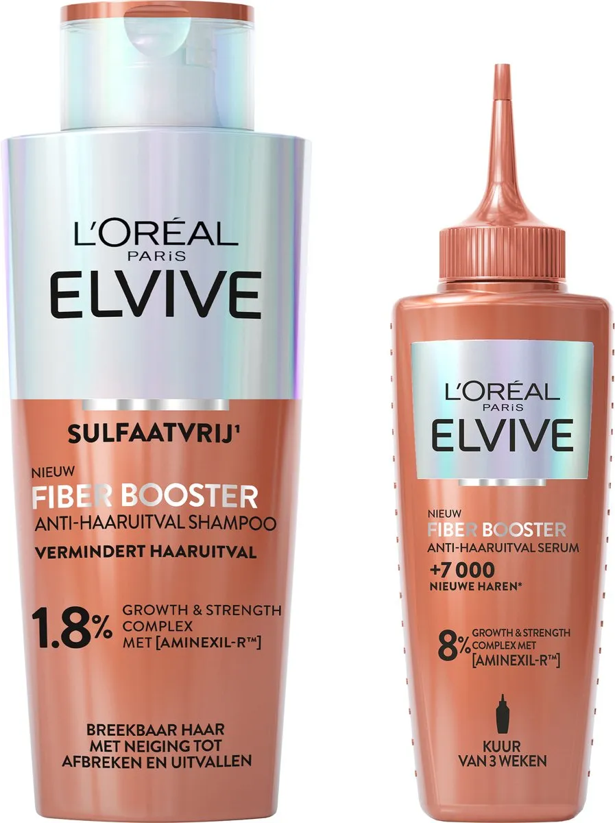 L'Oréal Paris Elvive Fiber Booster Anti-Haaruitval Routine