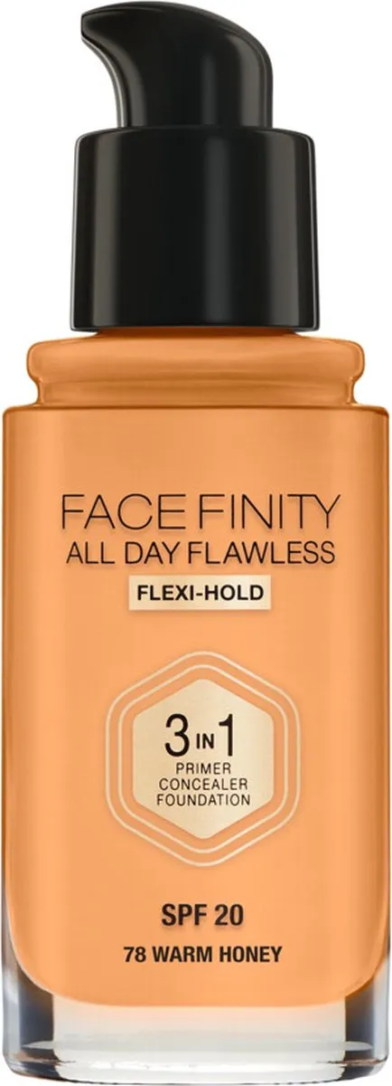 Max Factor Facefinity Foundation 78 Warm Honey - 30ml