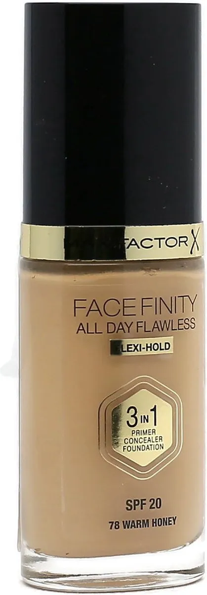 Max Factor Facefinity Foundation 78 Warm Honey - 30ml