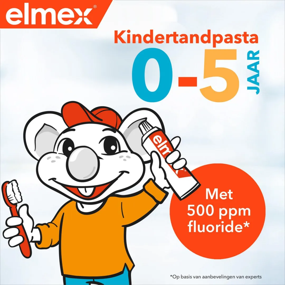 Elmex Peuter Tandpasta 6x75ml - 0-5 Jaar