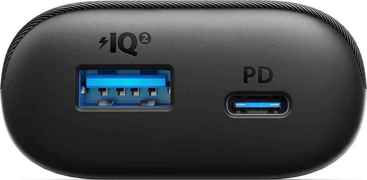 Anker PowerCore 10000 PD+PIQ2.0 A1236GZ1 Powerbank - 10000mAh - 28W - Zwart