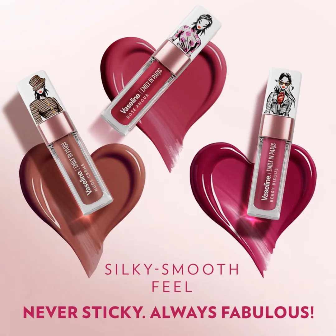Vaseline x Emily in Paris Lip Oil Berry Bisous - 4g
