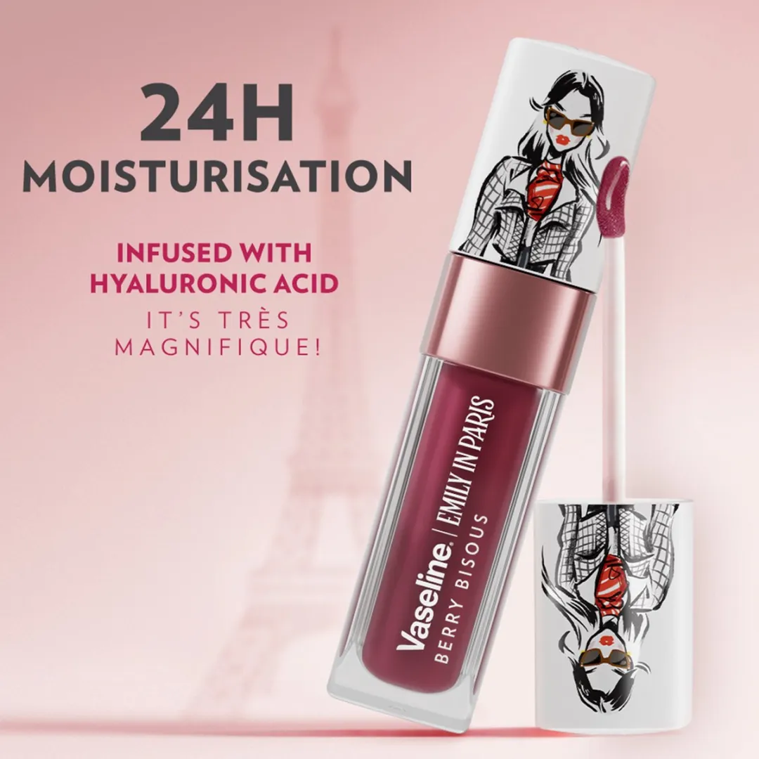 Vaseline x Emily in Paris Lip Oil Berry Bisous - 4g