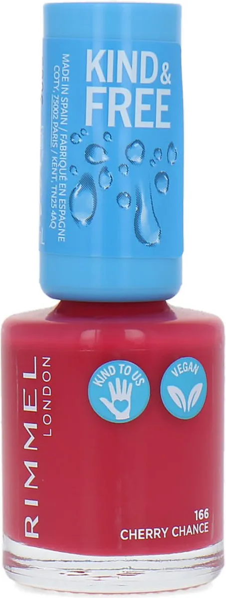 Rimmel Kind & Free Nagellak 166 Cherry Chance