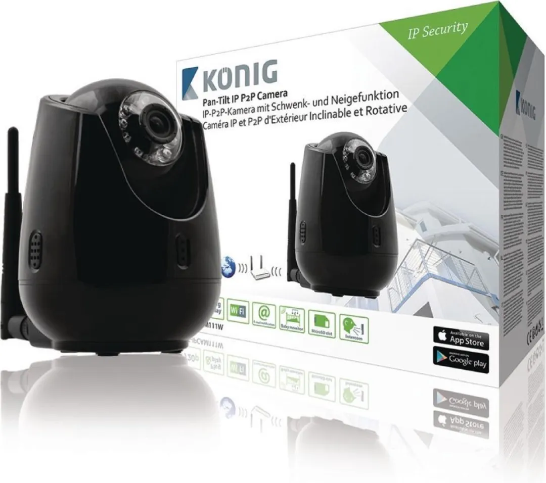 König SAS-IPCAM111B IP Camera 720p