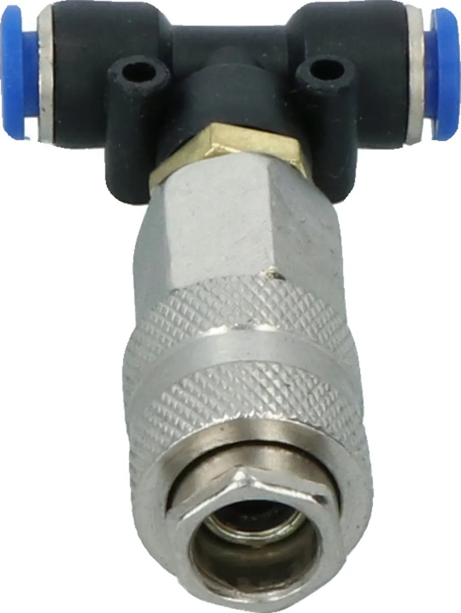 Carpoint Blaaspistool Set - 5m Blauwe Slang