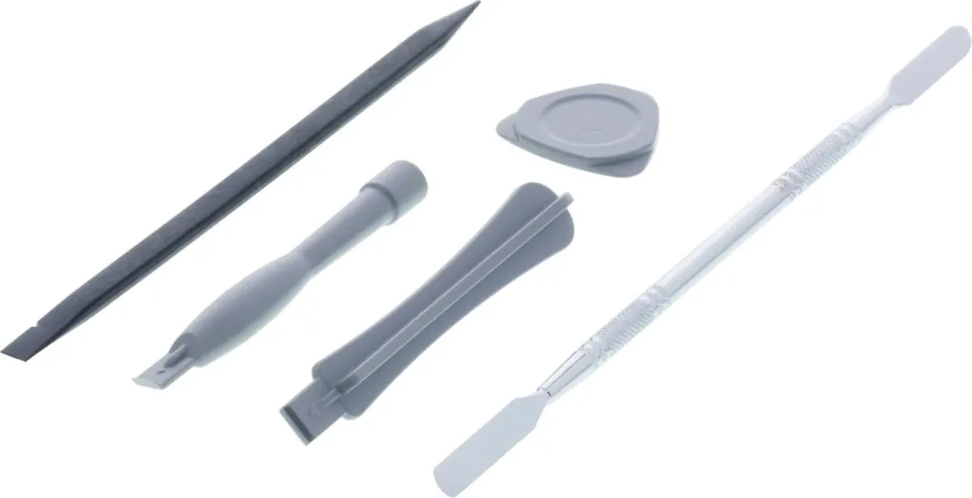 DELTACO VK-37 Universele gereedschapskit / openingskit voor tablets en smartphones, 5 stuks, zwart