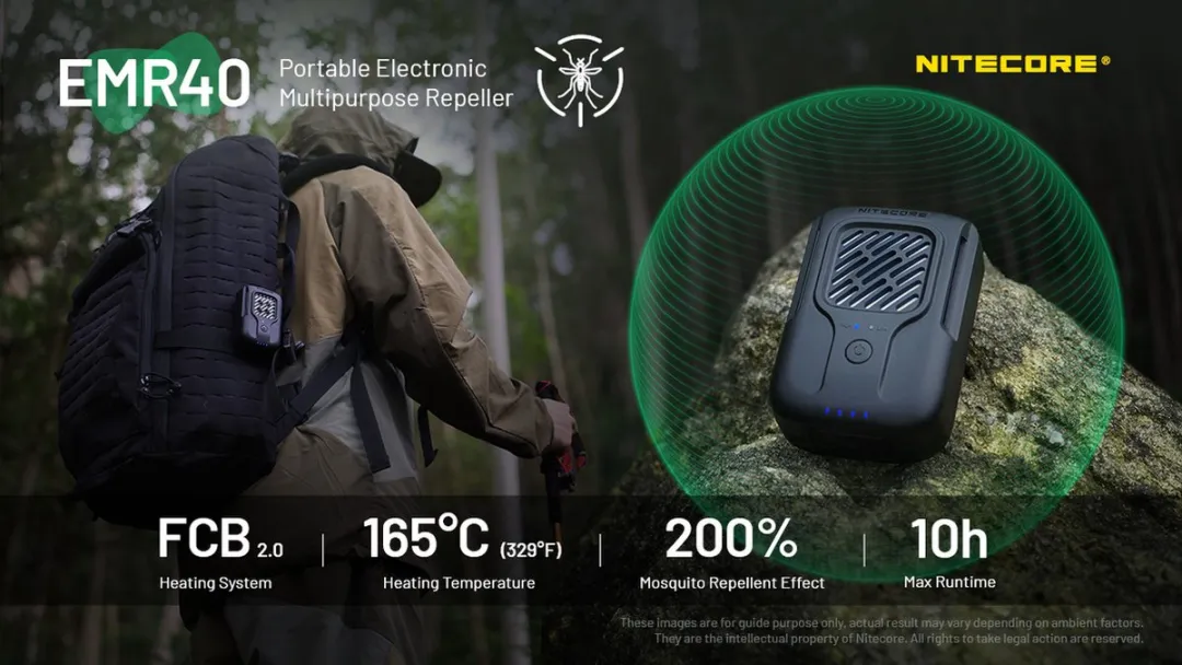 Nitecore EMR40 Muggenverjager