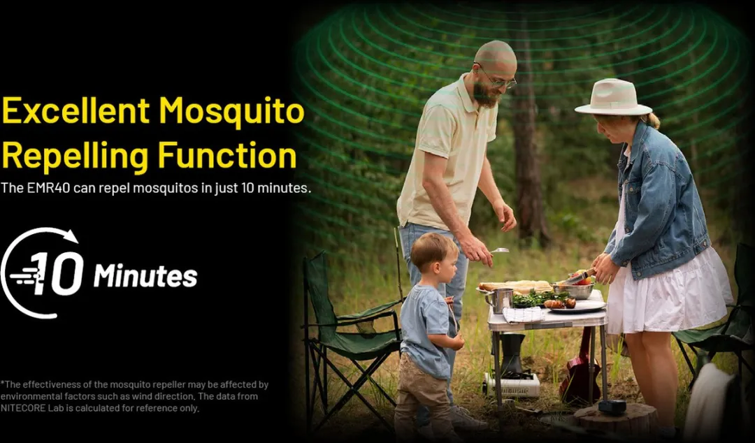 Nitecore EMR40 Muggenverjager