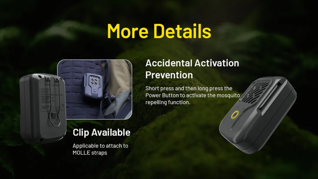 Nitecore EMR40 Muggenverjager