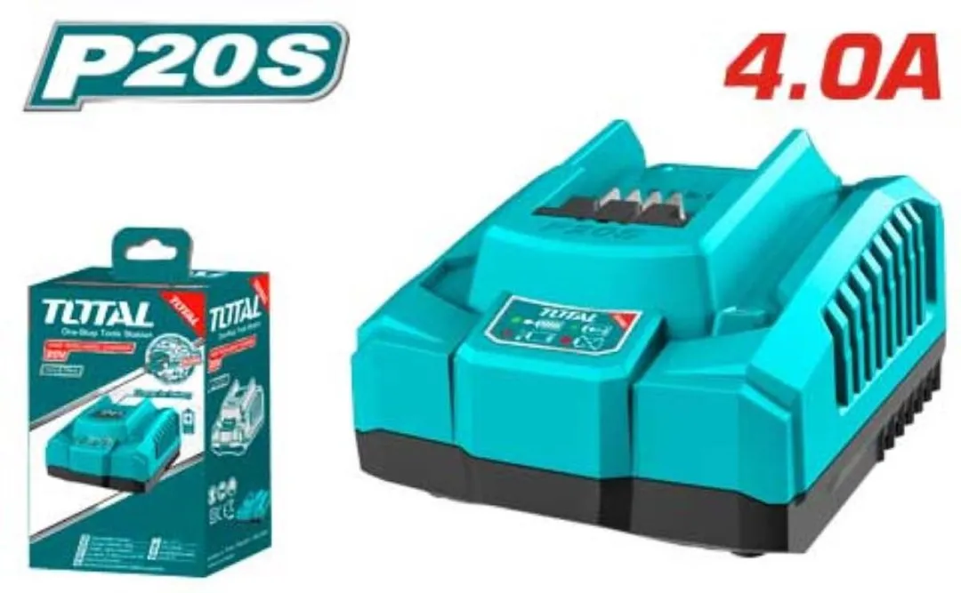 Total P20S Lithium-Ion Snellader 20V