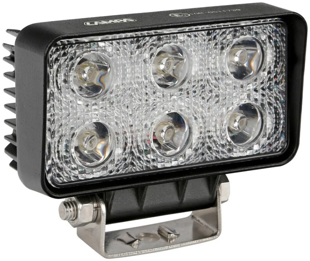 Lampa WL-2 Hulplamp 6000K 18W - Zwart