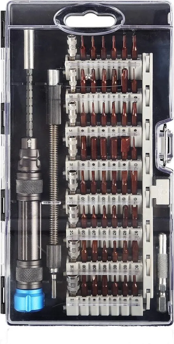 Deltaco VK-56 Professionele Beitel Set 58-delig
