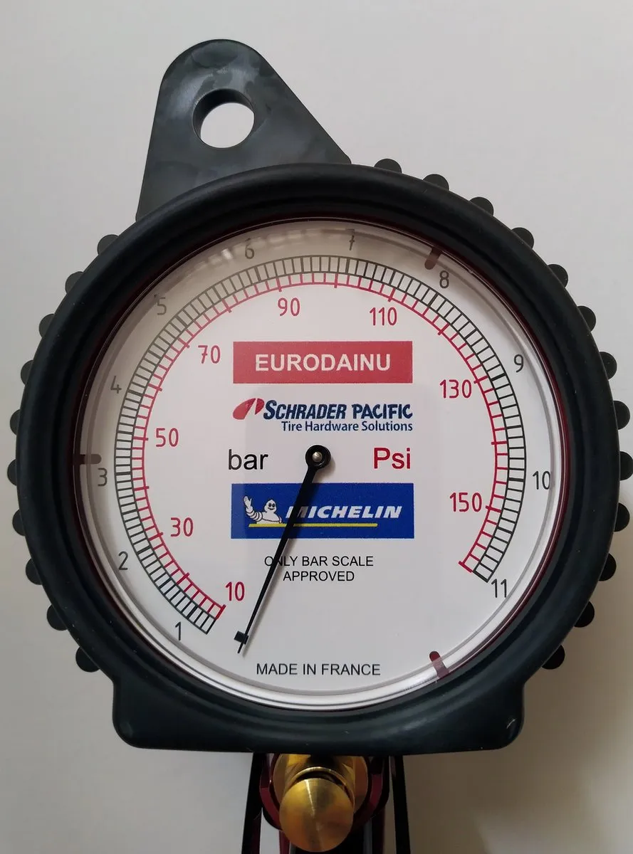 Michelin Schrader Eurodainu Bandenvulmeter R-1821-Z 0,7-11 bar