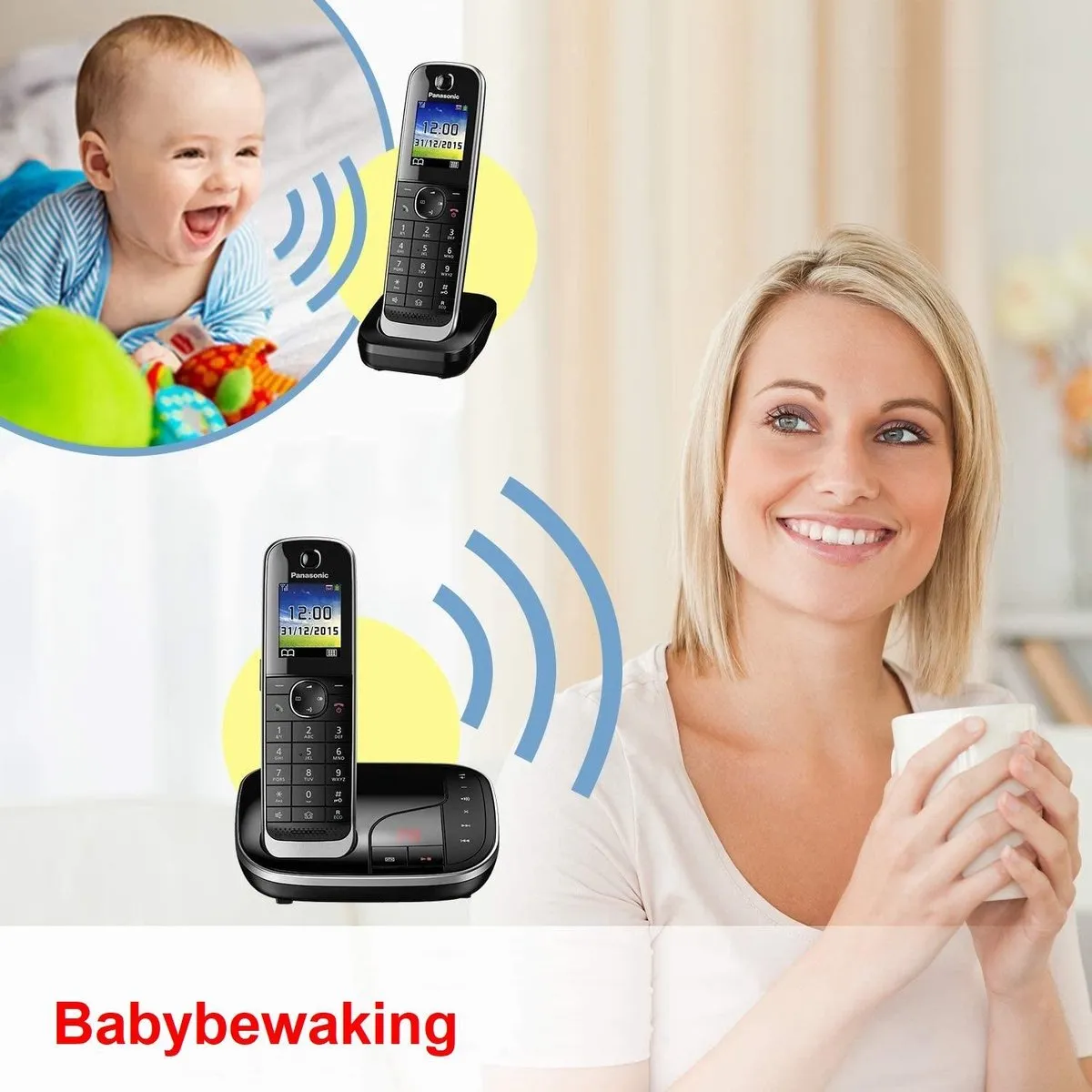 Panasonic KX-TGJ310GB DECT Telefoon - Zwart