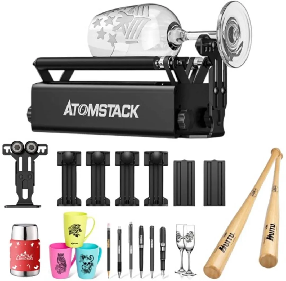ATOMSTACK R3 Pro Rotatie-eenheid Graveerlaser