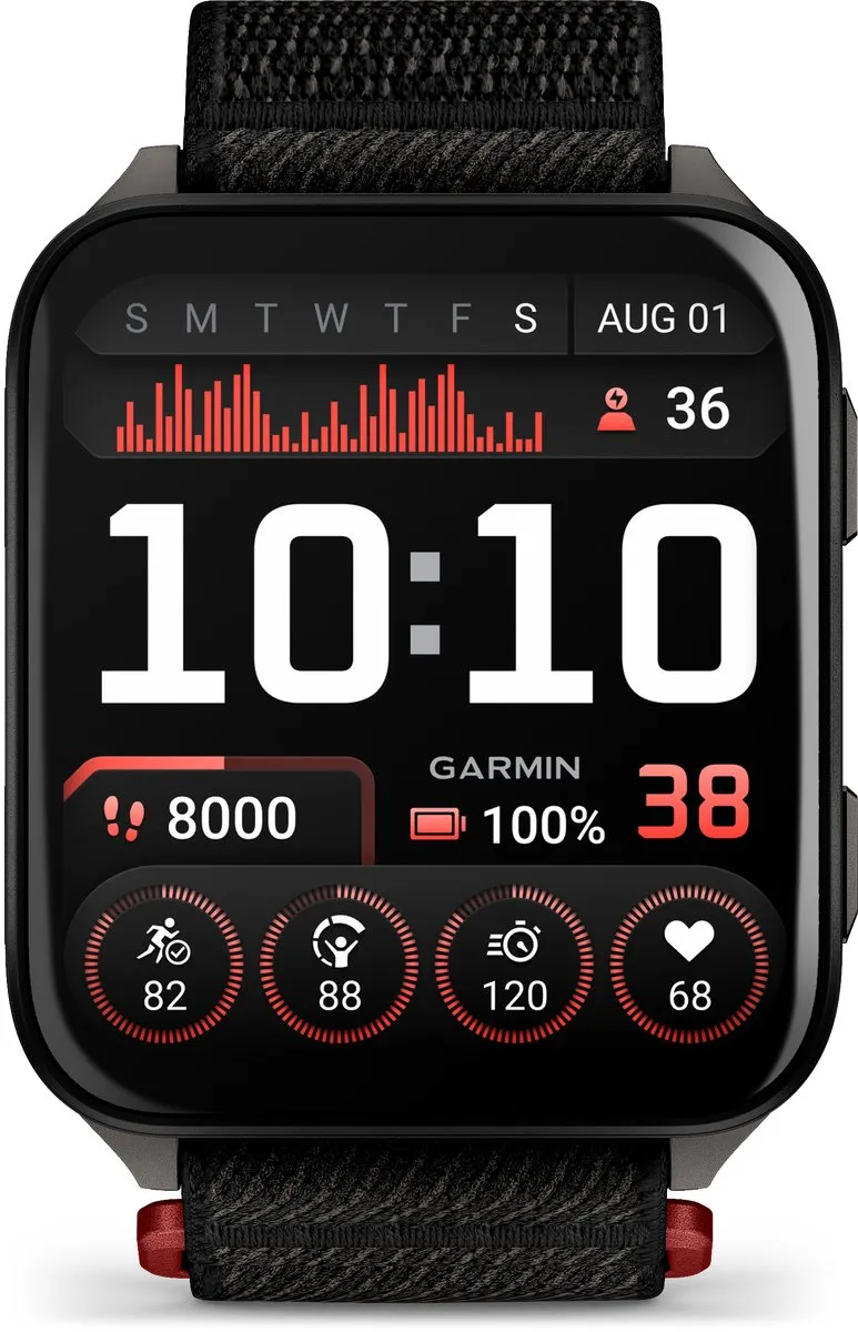 Garmin Venu X1 Smartwatch - 2 inch AMOLED - Zwart