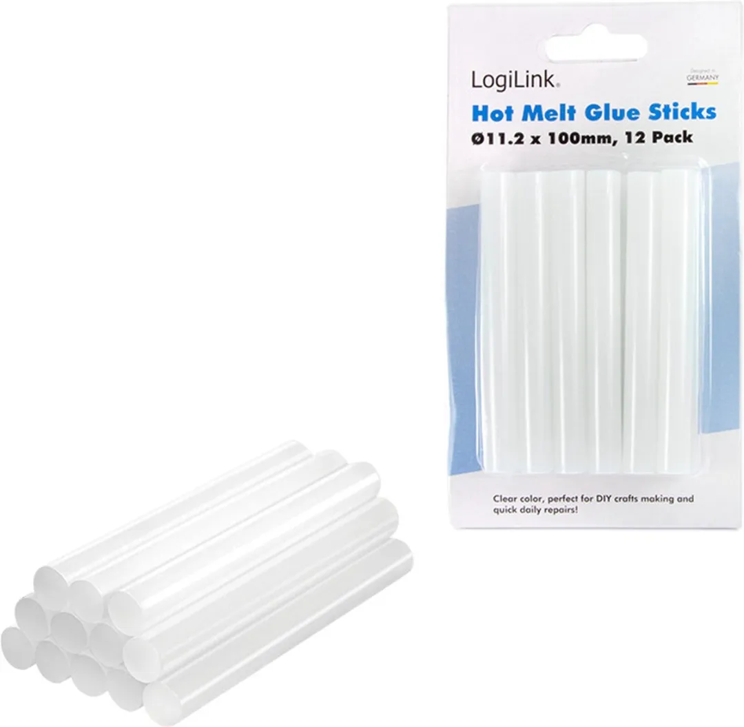 Logilink WZ0054 Lijmpistoolsticks 12 Stuks