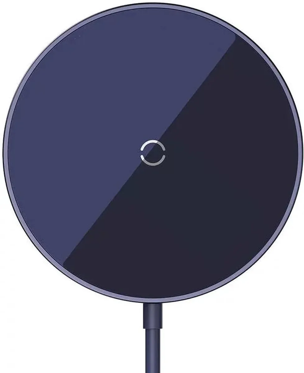 Baseus Simple Mini3 CCJJ040205 Draadloze Oplader 15W - Paars - afbeelding 6 van 6