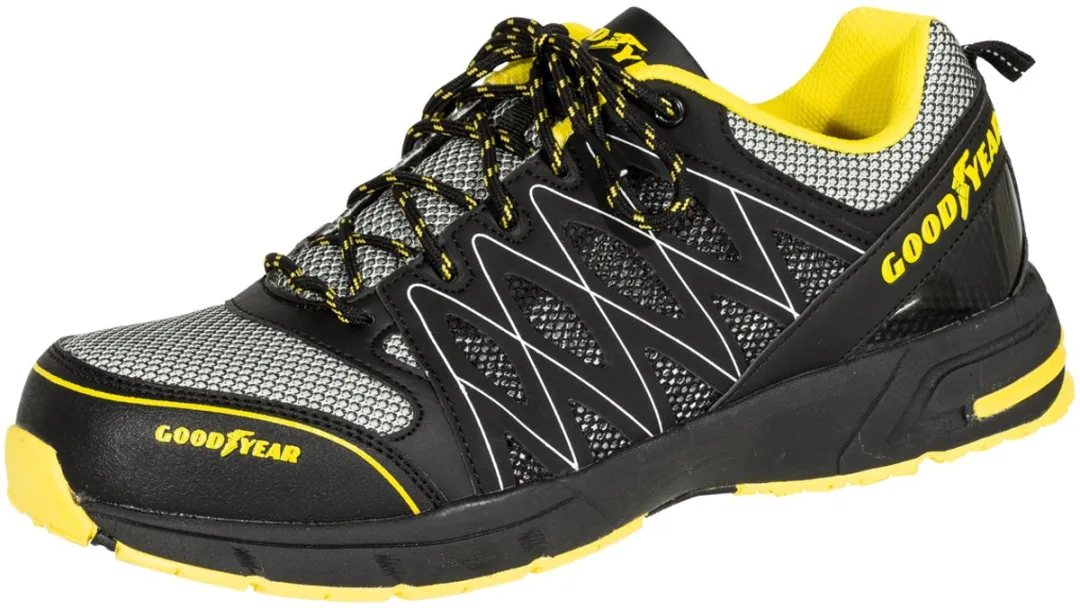 Goodyear 1502 Veiligheidsschoenen S1P - Zwart/Geel 46