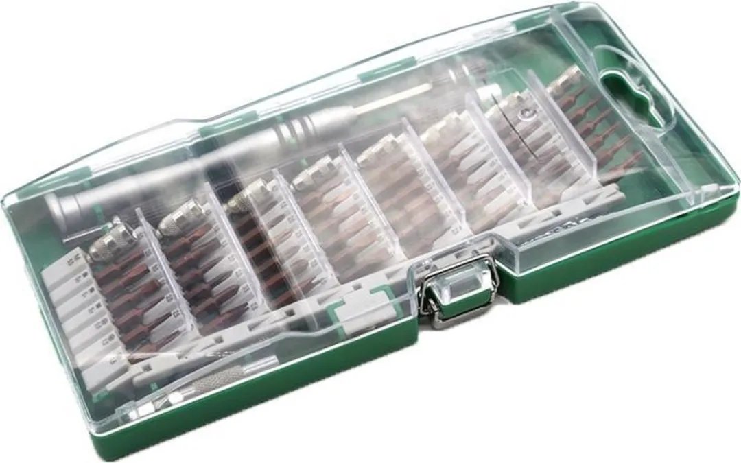 Deltaco VK-55 Smartphone Reparatieset 58-delig - Precisie CRV - Groen - afbeelding 3 van 3
