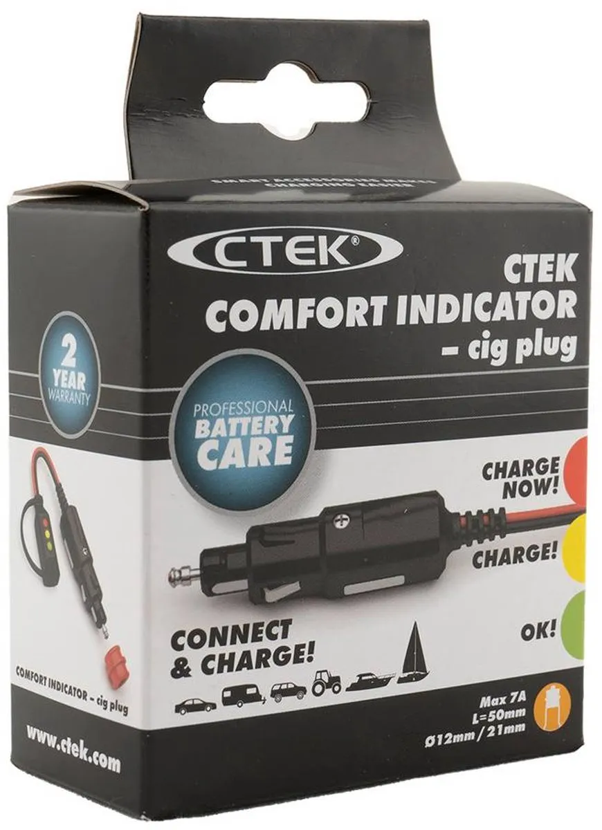 CTEK 56-870 Sigarettenaansteker Laadbus - Comfort Indicator