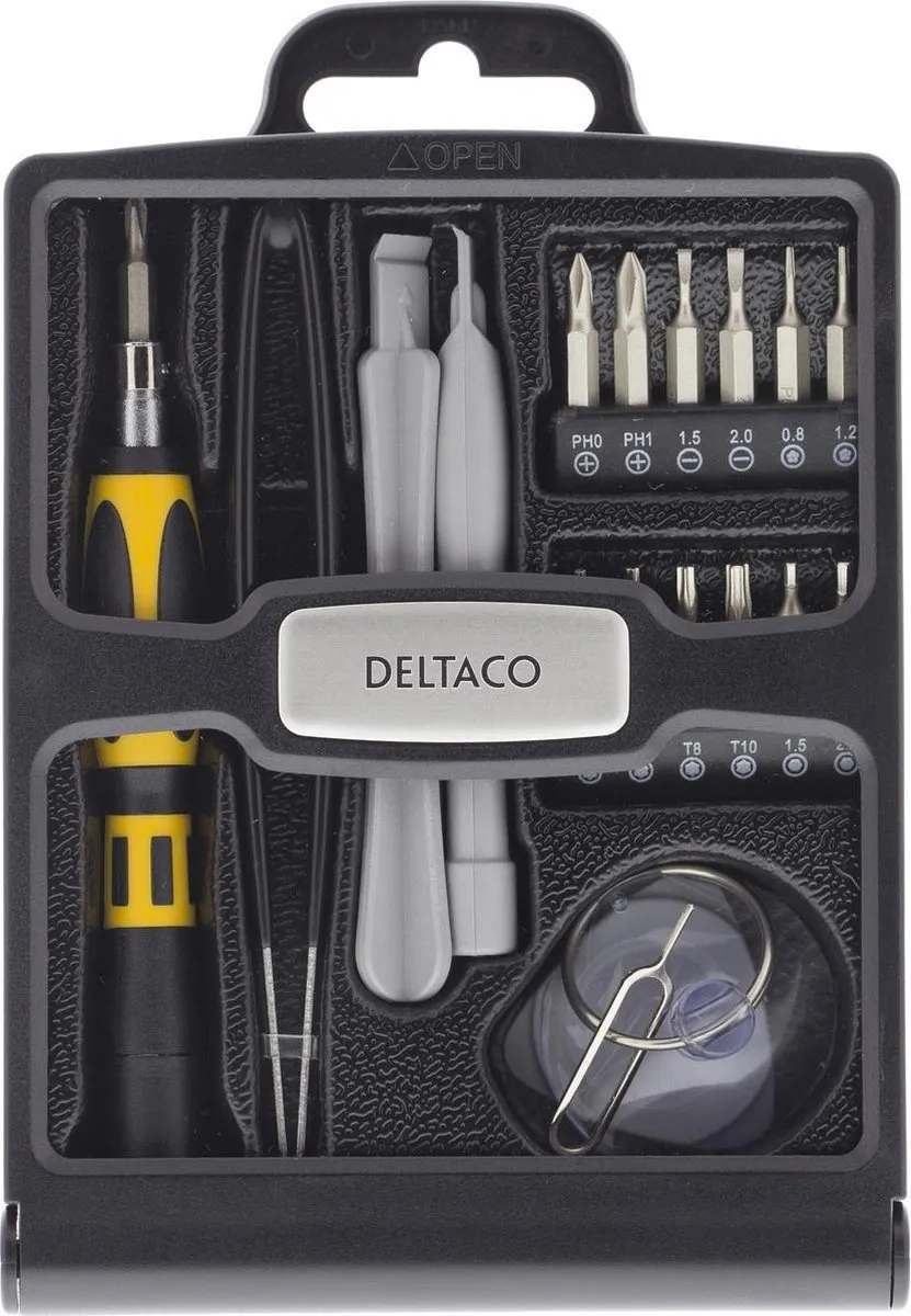 Deltaco VK-36 Gereedschapskit Tablet/Smartphone