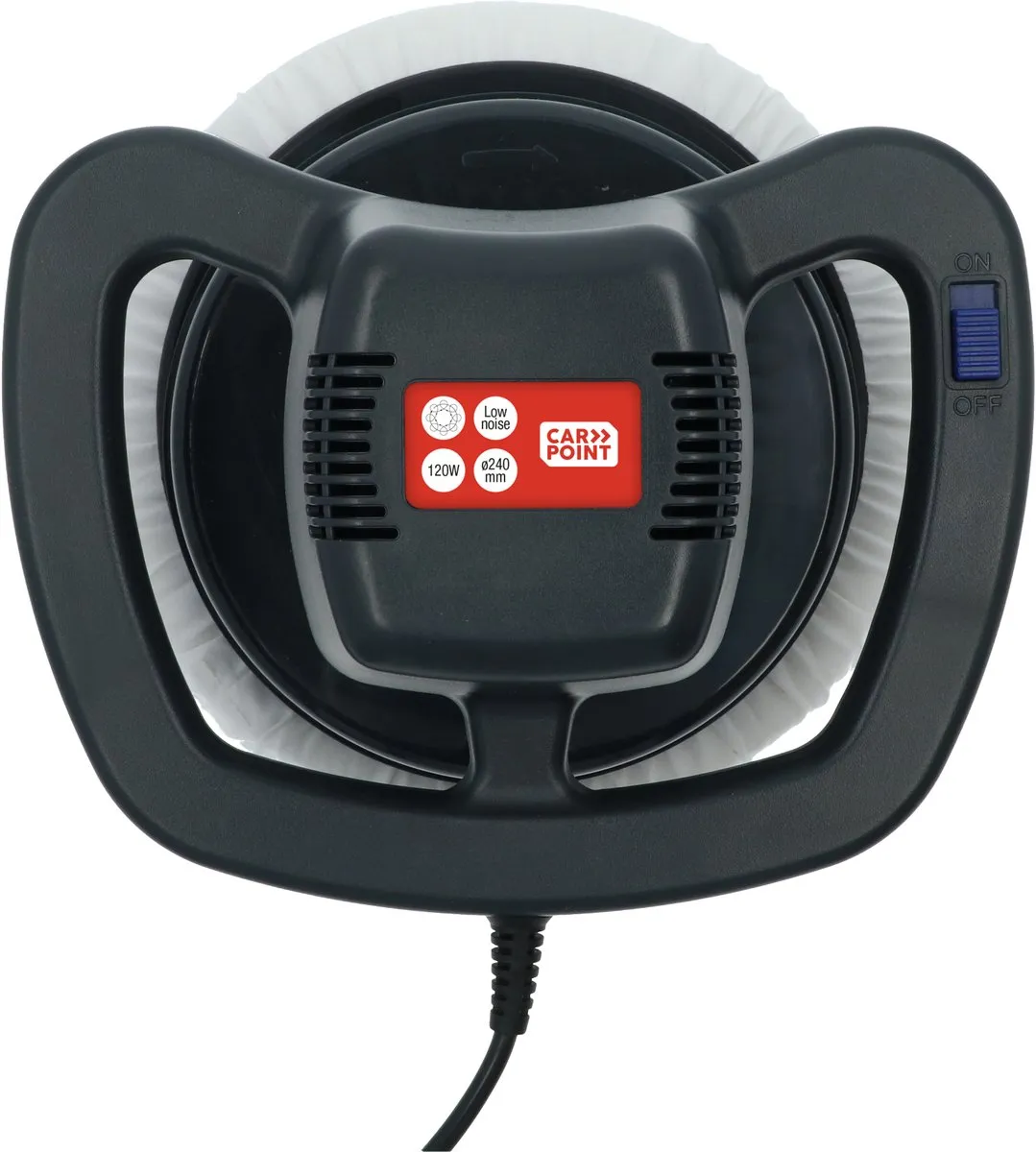 Carpoint Poetsmachine 120W - 3100 Tr/min - Ø240mm