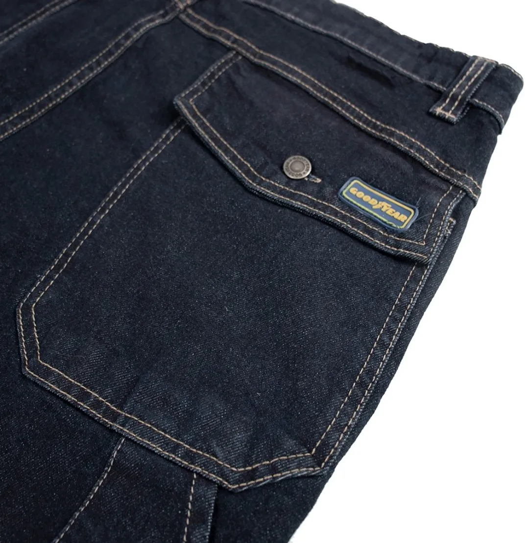 Goodyear Hose GYPNT030 Carpenter Jeans - W38/L31 - Blauw - afbeelding 2 van 3