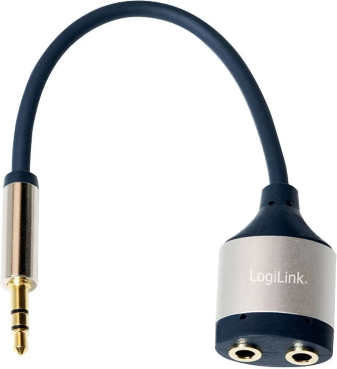 Logilink CA1100 Jackplug Audio Adapter - 2x Vrouwelijk 3,5mm