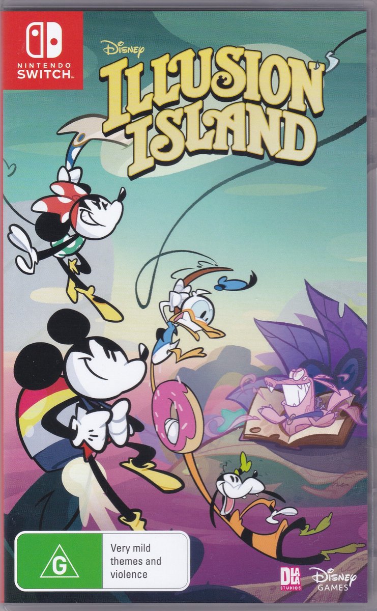 Disney Illusion Island AU Switch