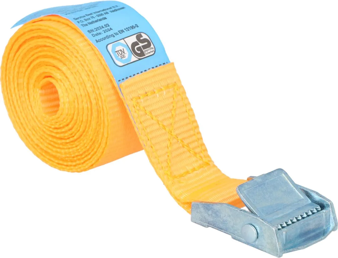 Carpoint Spanband met gesp 25mm 5m 250kg - Oranje