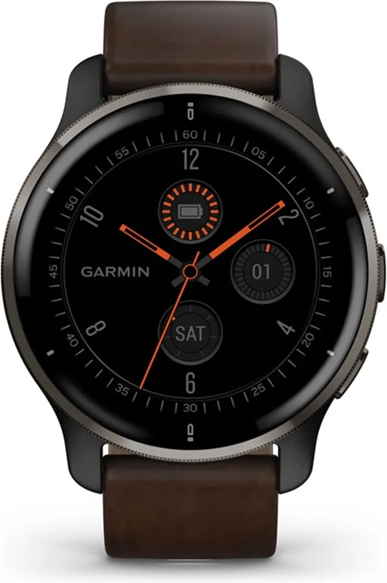 Garmin Venu 2 010-02430-21 Smartwatch - 45mm - Zwart - afbeelding 4 van 6