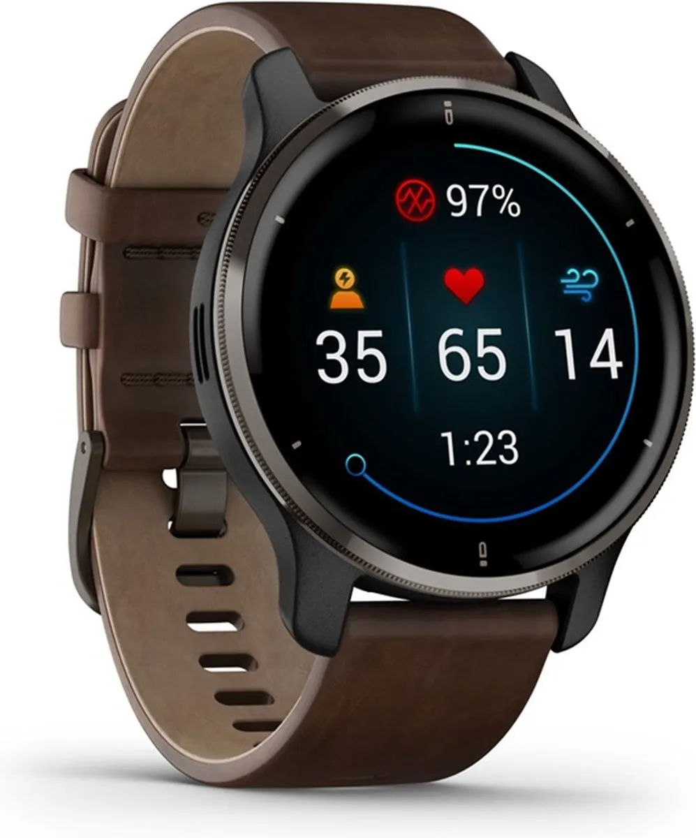 Garmin Venu 2 010-02430-21 Smartwatch - 45mm - Zwart - afbeelding 6 van 6