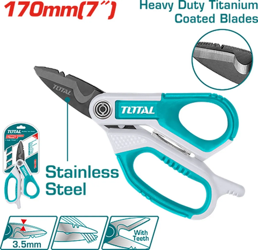 Total Titanium Geplateerde Stripschaar 3,5mm