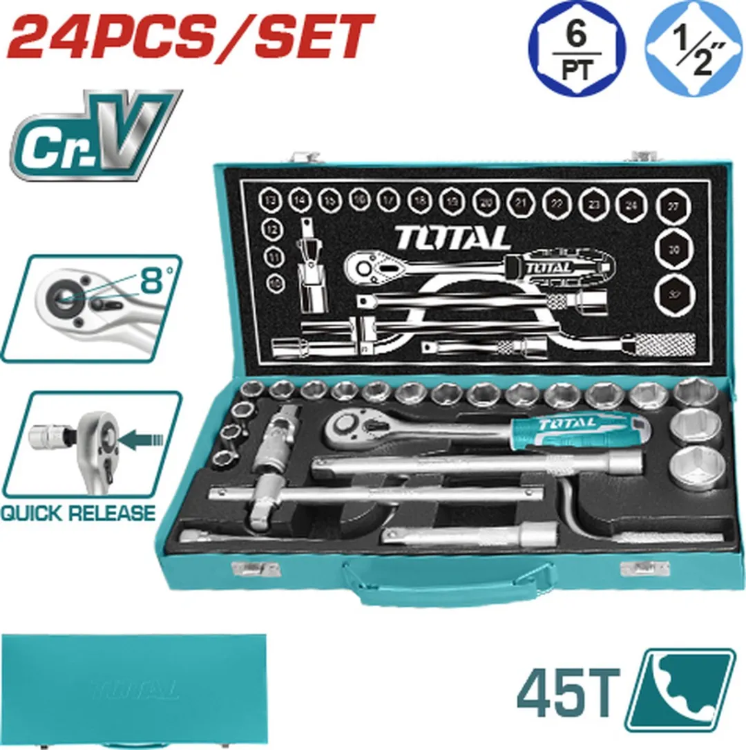 Total Doppenset 1/2"