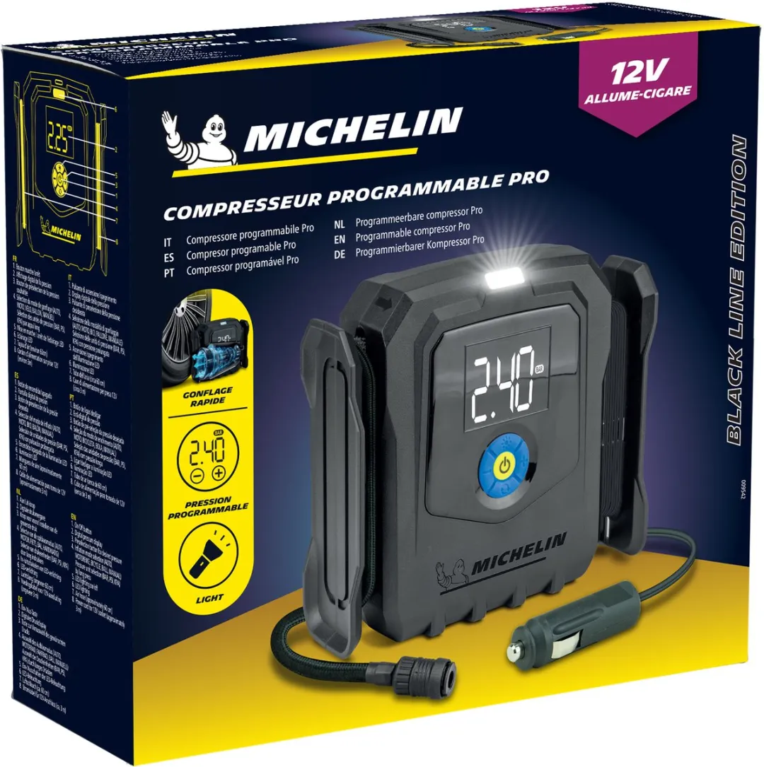 Michelin Elektrische Bandenpomp 12V MIC095423 - 7 bar - 25 l/min