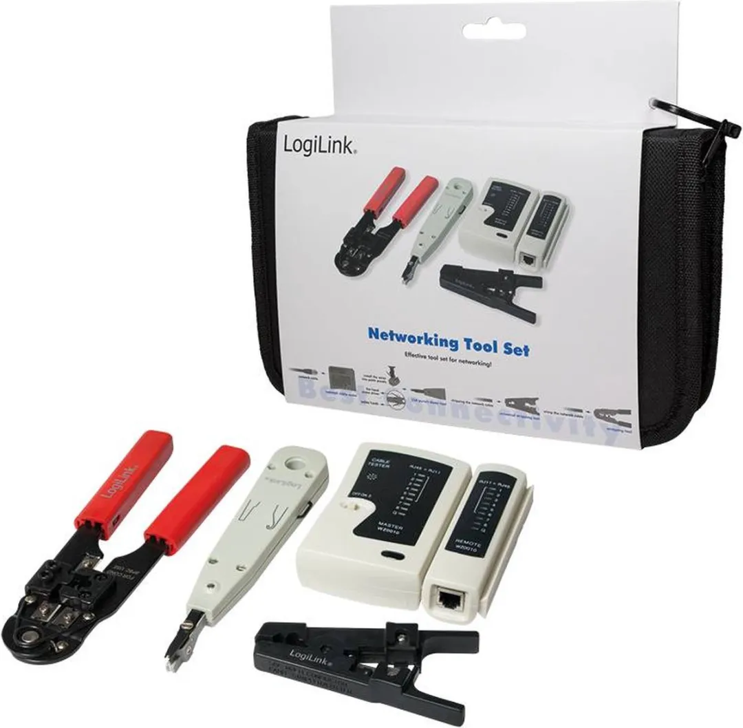 Logilink WZ0012 Netwerkgereedschapset