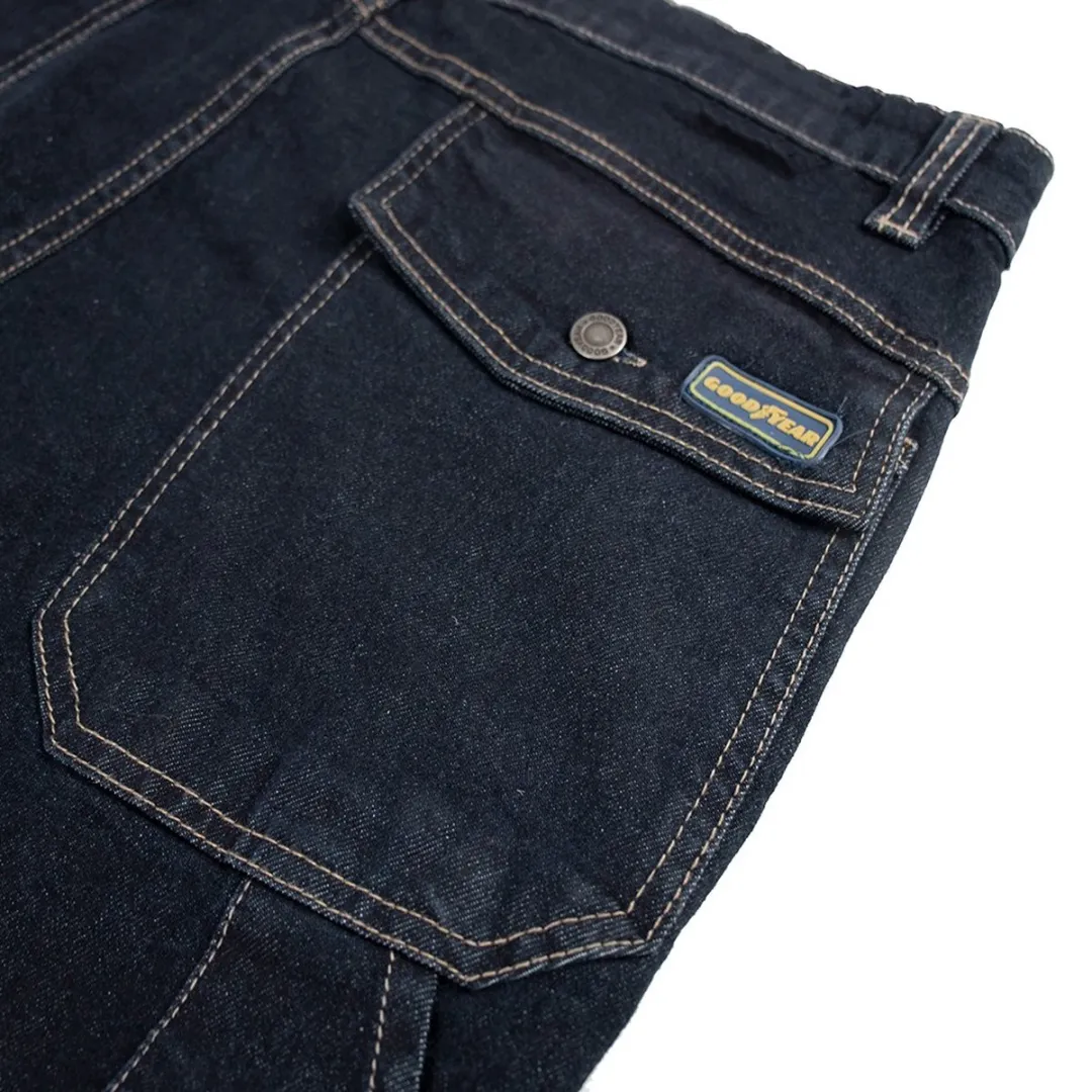 Goodyear Hose GYPNT030 Stretch Carpenter Jean - Blauw W40/L32