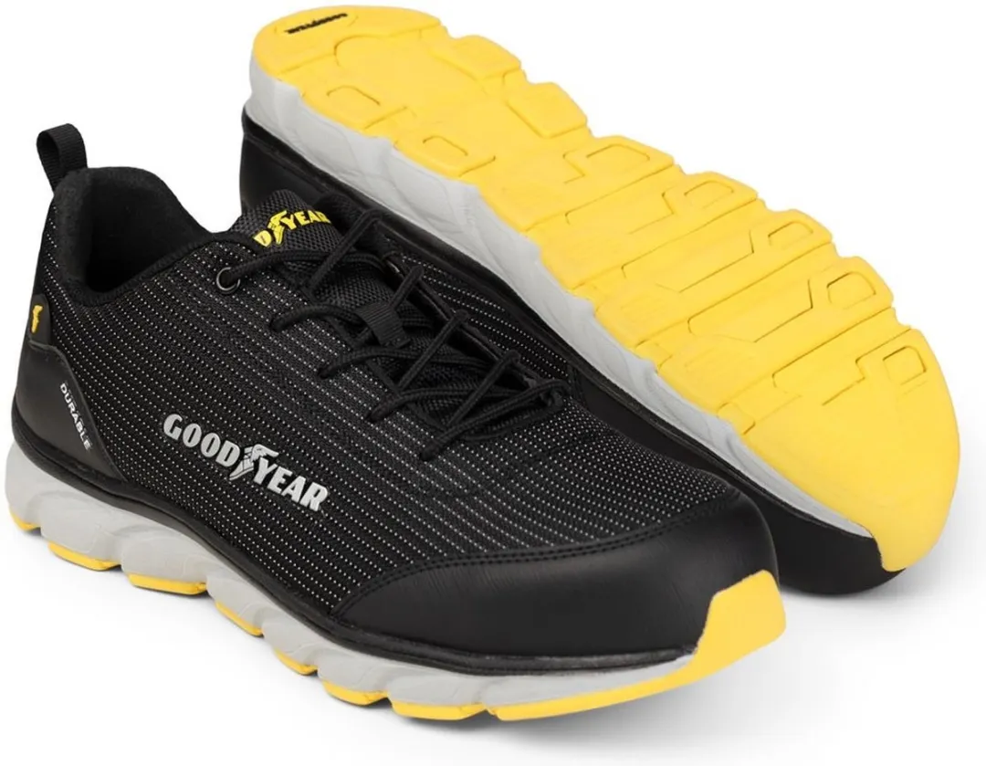 Goodyear - Gyshu1667 Sicherheitsschuhe S1P Safety Shoe Black/Orange 43