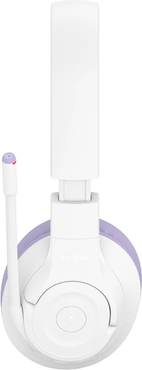 Belkin SoundForm Inspire Lavendel/Wit Hoofdtelefoon - Bedraad & Bluetooth AUD006BTLV