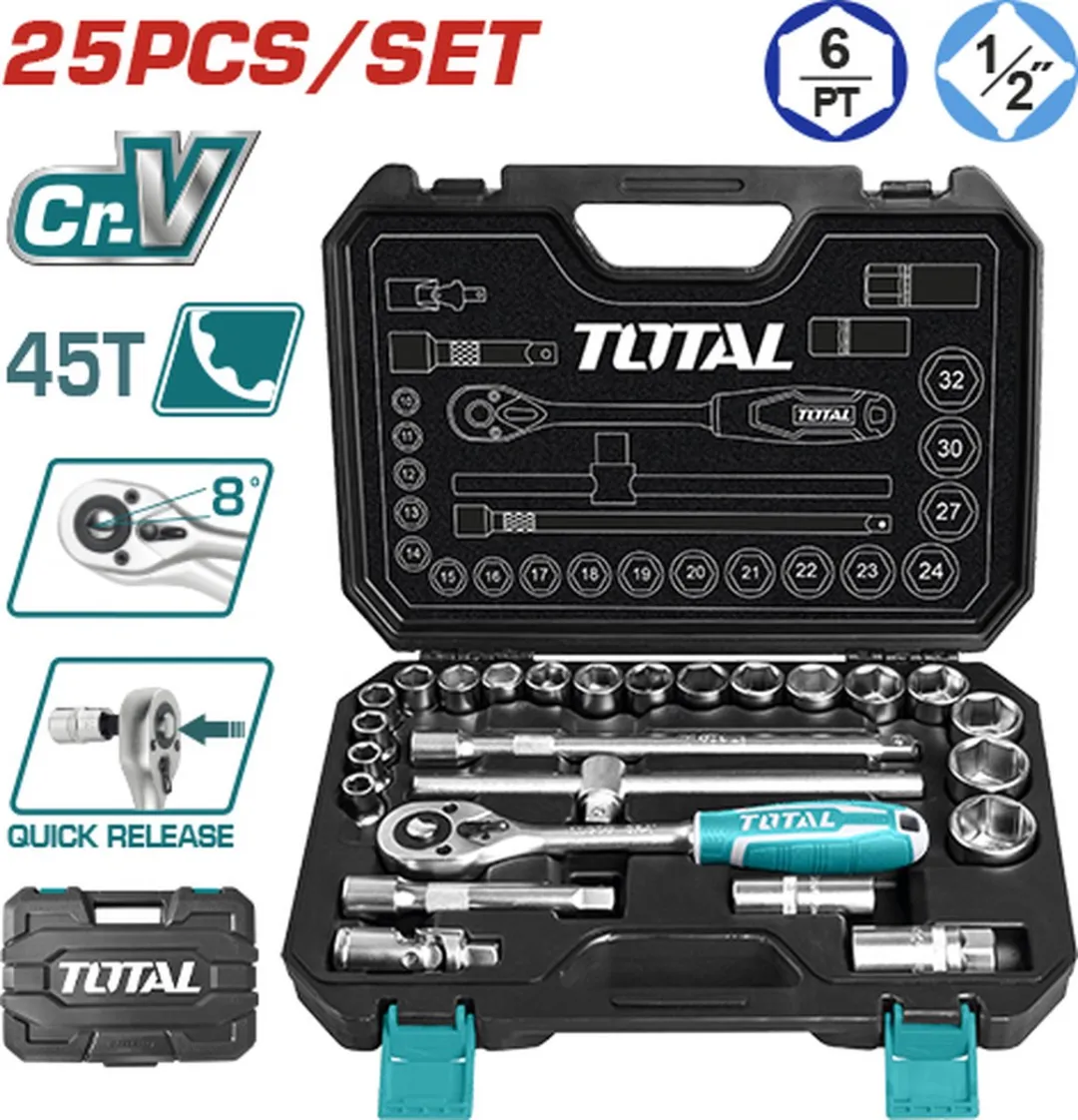 Total Doppenset 1/2"