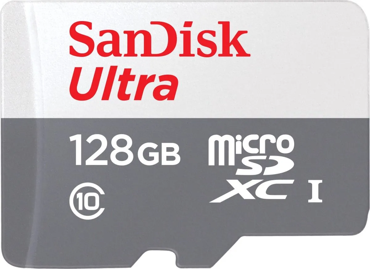 SanDisk MicroSDXC Ultra SDSQUNR-128G-GN6TA 128GB - 100MB/s