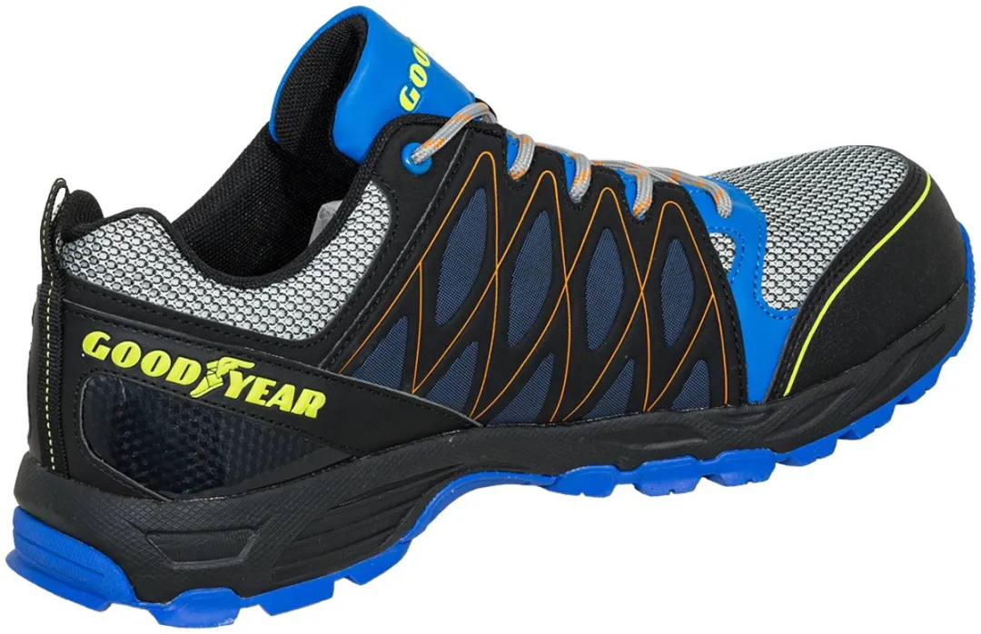 Goodyear Gyshu1503 S1 Veiligheidsschoen - Blauw/Zwart 40 - afbeelding 6 van 6