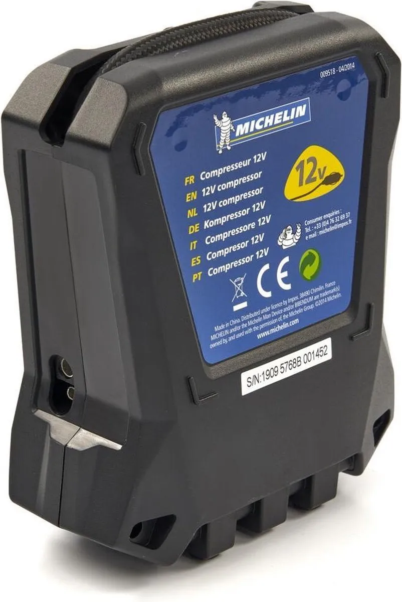 Michelin 12V Compressor - Digitale Bandenpomp