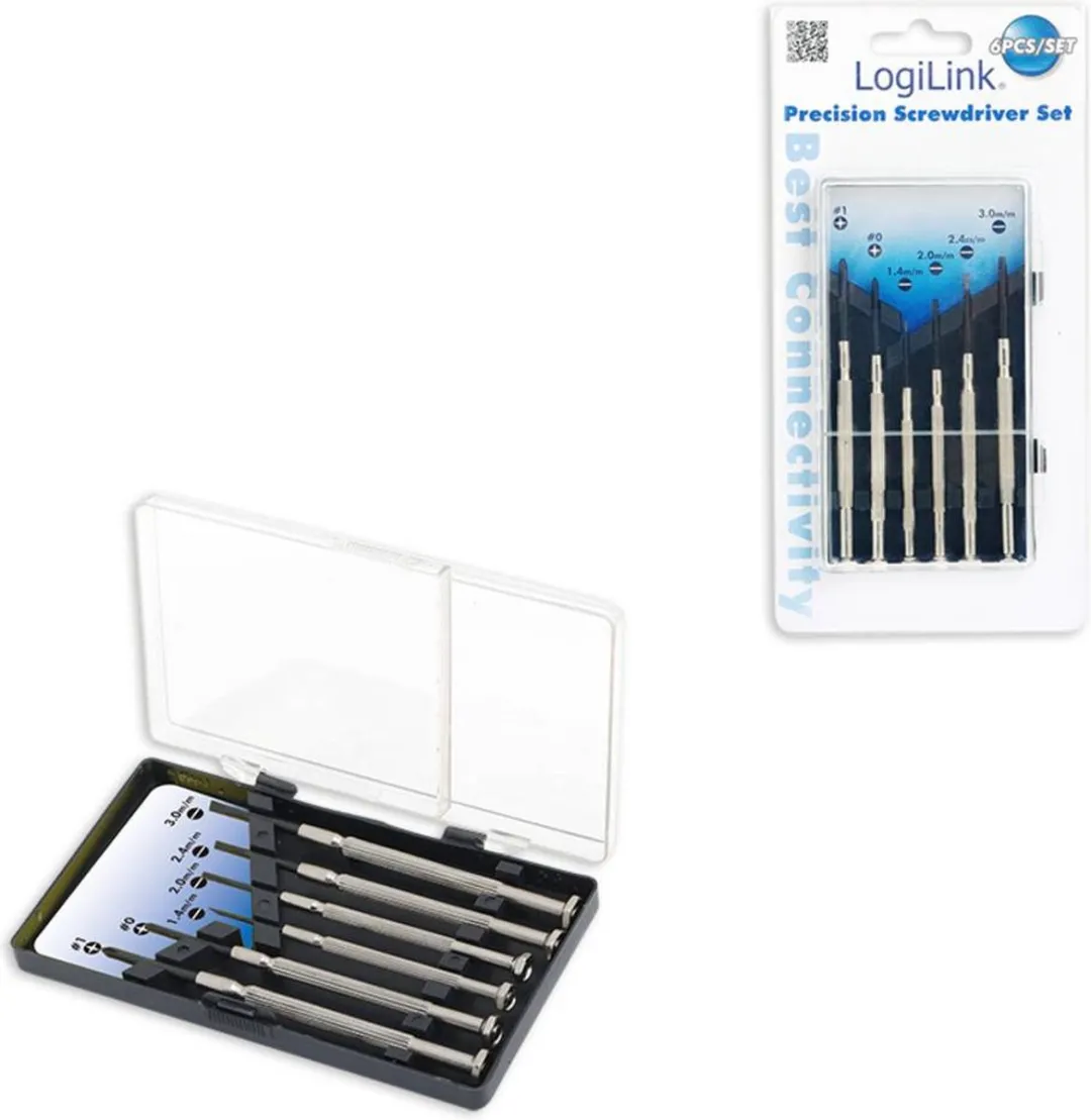 Logilink WZ0022 Schroevendraaier Set 6-delig