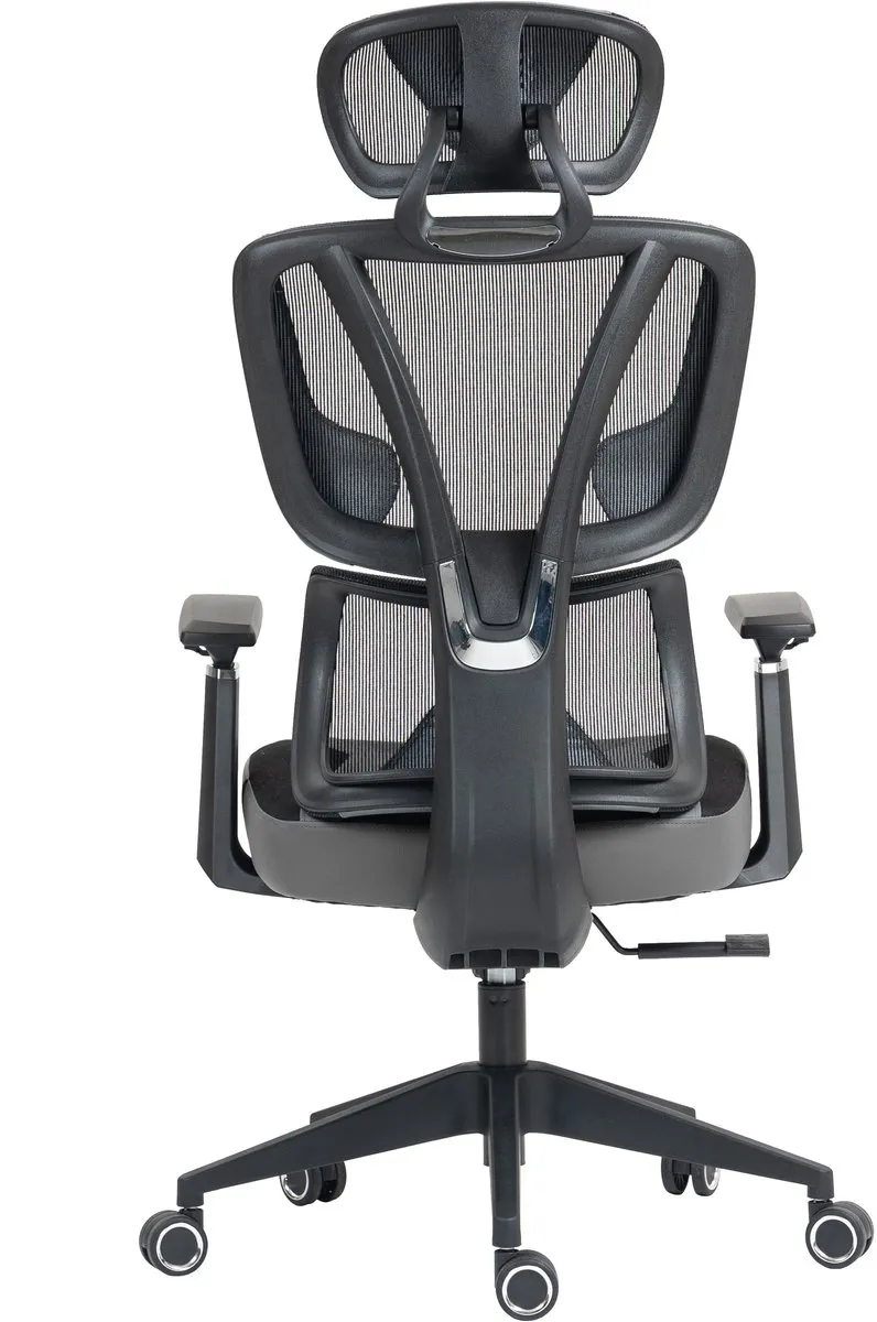 Deltaco FuzionX L33T Gaming Stoel - Grijs/Zwart