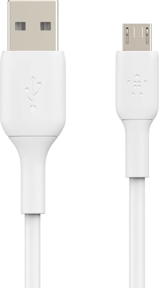 Belkin CAB005bt1MWH Micro-USB naar USB-kabel 1m - Wit