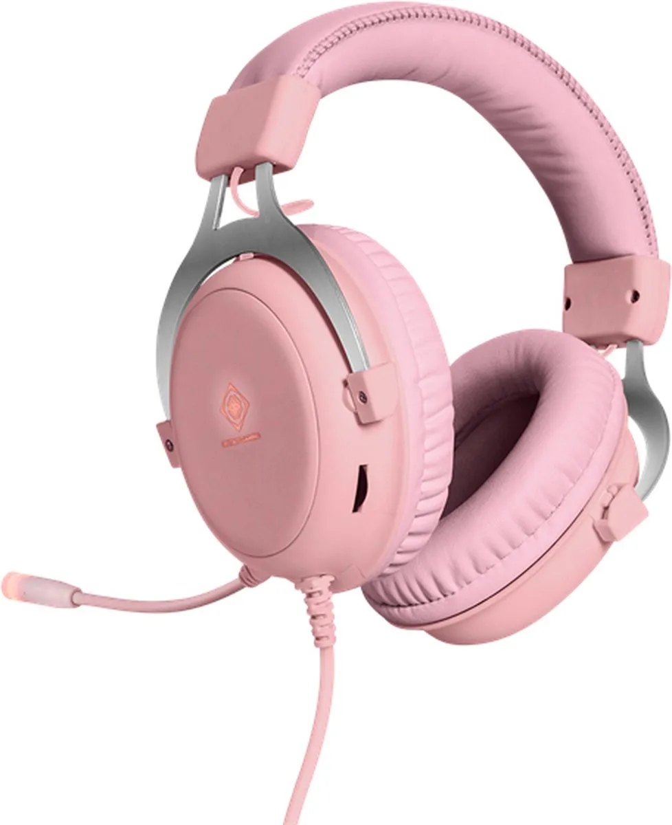 Deltaco PH85 GAM-030-P Gaming Headset - Roze - afbeelding 6 van 6