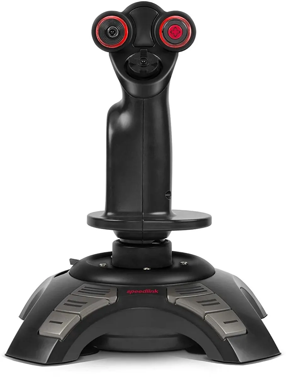 Speedlink Phantom Hawk SL-6638-BK Flightstick - 12 Knoppen - Zwart